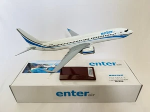 Flugzeugmodell 1:100 Enter Air Boeing 737 MAX 8 SP-EXA NEU SELTEN - Bild 1 von 10