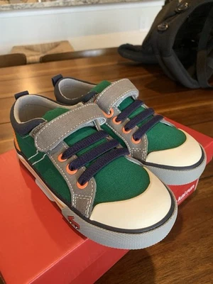 See Kai Run Toddler Shoes Tanner Green/grey Size 12 New In Box - Image 1 of 4