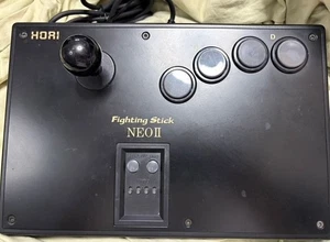 NEO GEO Fighting Stick NEO 2 HORI HNS-08 controller Used tested - Picture 1 of 3