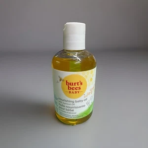 Burt’s Bees Baby Nourishing Baby Oil with Apricot Oil 4 oz Sealed - Picture 1 of 5