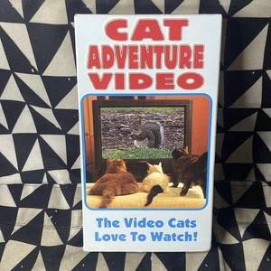 Katzenabenteuer Video VHS gebraucht 1997 Vögel Eichhörnchen Katze Fernsehen Vintage Kätzchen - Bild 1 von 7