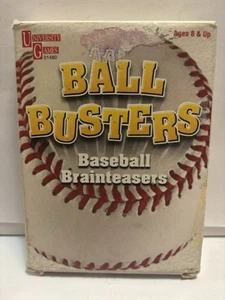 Juegos Universitarios 2006 Ball Busters Béisbol Rompecabezas Trivia Juego de Cartas Gratis S - Imagen 1 de 3