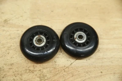 PAIR Pride / Jazzy Anti-Tip Front Wheels for Scooters & Power Chairs WHLATIP1004 - Image 1 of 3