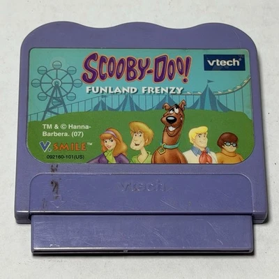 Vtech V Smile Game Cartridge only Scooby Doo Funland Frenzy 2007 - Image 1 of 2