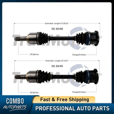 Rear Left Rear Right CV Axle Shaft fits 1984-1988 Nissan 200SX - Image 1 of 3
