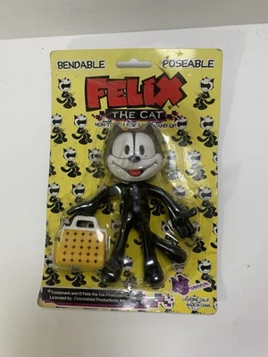 Figura plegable posable FELIX El gato con bolsa mágica 5" nueva en caja Foto 1 de 3