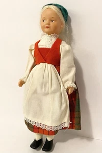 Muñeca de celuloide noruega vintage coleccionable Ronnaug Petterssen - Imagen 1 de 6