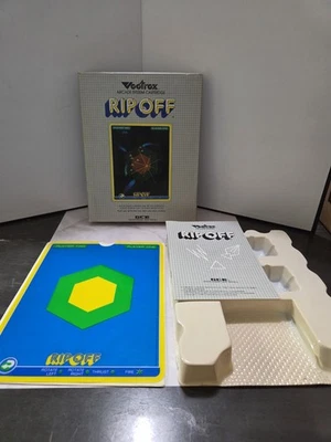 Vectrex Rip Off Game Box With Overlay No Cartridge - Image 1 of 4