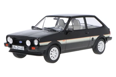 Norev NV182743 1:18 Ford Fiesta XR2 1981-Black Collectable Model, Multi - Image 1 of 2