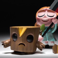 Coarse ZIGZAG Amanda Visell ZigZag Mini Version 4.5” Action Figures  in Stock