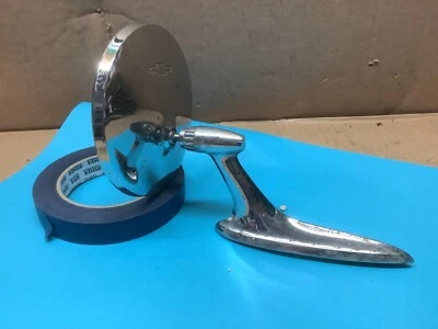 Chevrolet C2 Corvette 1963 OEM espejo lateral cromado 382156 OEM Foto 1 de 4