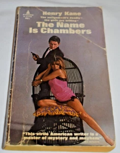 The Name Is Chambers by Henry Kane 1968 Pyramid Paperback Books - Picture 1 of 6