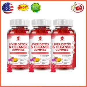 Liver Detox - Cleansing Support Gummies, Cleanse, Detox & Repair Supplement - Picture 1 of 12