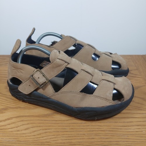 Sandali da passeggio Reebok classici scamosciati da uomo stile retrò comodi UK 9 gladiatore