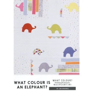 Jen Kingwell Designs: What Colour is an Elephant Quilt Pattern - Picture 1 of 2
