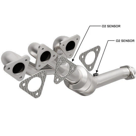 2001-2006 BMW M3 3.2L Front Manifold Magnaflow Direct-Fit Catalytic Converter - Image 1 of 1