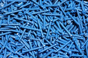 100pcs 3/16" X 1-1/2" Hex Washer Head Concrete Masonry Anchor Screw Bolt Tapcon - Picture 1 of 1