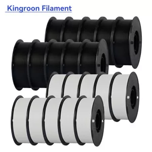 Lote de carretes de filamento para impresora 3D Kingroon 10KG PLA PETG mate alta velocidad 1,75 mm - Imagen 1 de 78