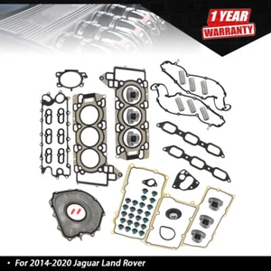 AJ126 Engine Full Gasket Set+ Piston W/Rings For 2014-20 Jaguar Land Rover 3.0L - Picture 1 of 12