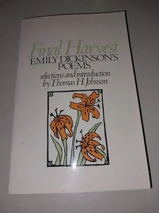 Final harvest: emily dickinson's poems selection & intro by thomas johnson Book - Picture 1 of 2