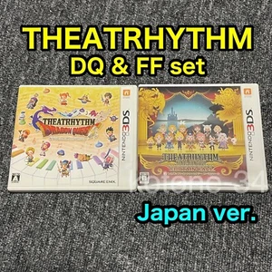 Nintendo 3DS Theatrhythm Dragon Quest y Final Fantasy Curtain Call Set *Japonés - Imagen 1 de 5