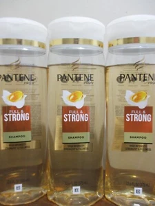 3x Pantene Full & Strong High Intensity Strength And Fullness Shampoo 12.6 Oz - Picture 1 of 1