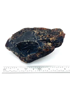 Muestra cruda de ámbar rojo indonesio natural - 94,1 g (3,3 oz) - Imagen 1 de 2