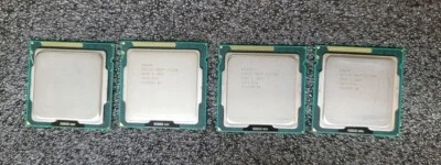 (Lote de 4) Procesador Intel Core i3 2100 - 3,1 GHz Dual Core CPU LGA1155 #27 Foto 1 de 3