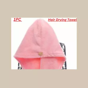 Hair Drying Towel Hat Wrap for Wet Hair, Microfiber Hair Drying Towel Cap - Picture 1 of 4