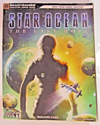 Star Ocean: The Last Hope Signature Series Guide by BradyGames w Poster - Image 1 of 3