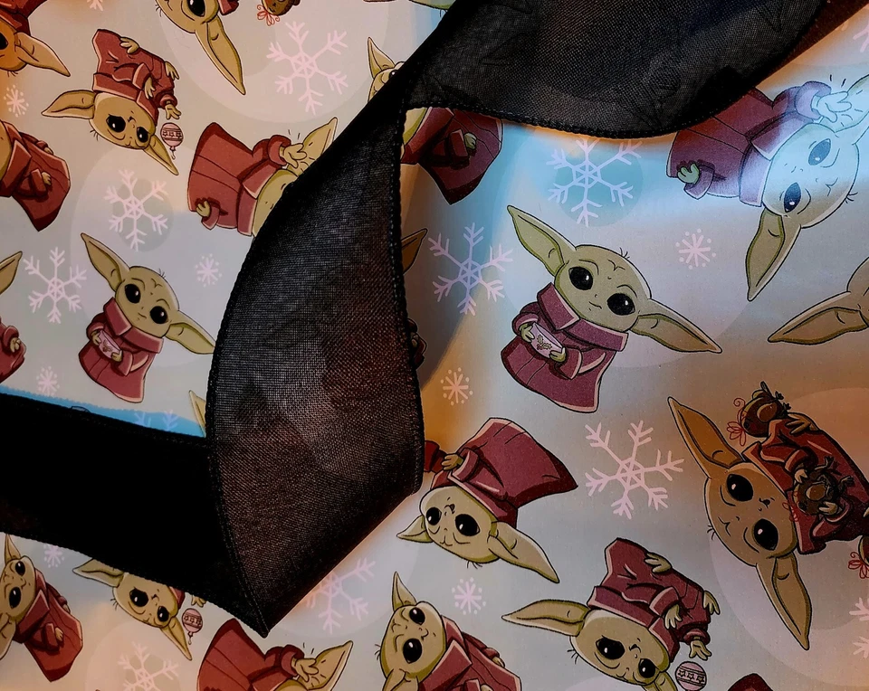 Starwars Yoda Gift Wrap Set, Paper And Ribbon, see description. Wrapping Paper  - Image 1 of 1