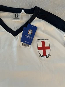 england euro 2024 With printing Error Very Very Rare shirt Large New With Tags - Picture 1 of 9