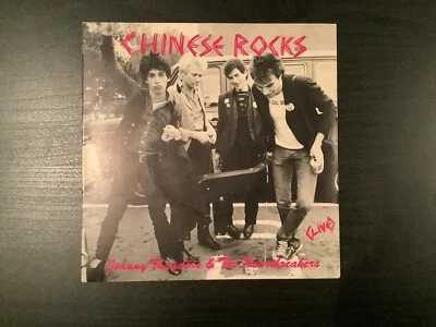 Johnny Thunders & The Heartbreakers 7in Chinese Rocks/ All By Myself (live) Jung - Image 1 of 4