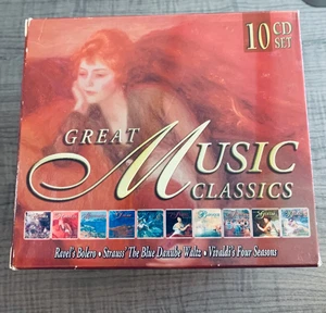 Great Music Classics 10 Disk CD Set Summer Romantic Dream Ballet String Baroque - Picture 1 of 2