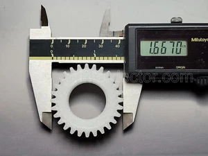 South Bend 10L 10R Drehmaschine 28 Zähne Reverse Tumbler Nylon Zahnrad 7/8 Bohrung 9/16 breit - Bild 1 von 2