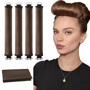 Heatless Hair Curler, 5 Pcs Heatless Curls Overnight No Heat Hair Rollers -NEW-R - Picture 1 of 6