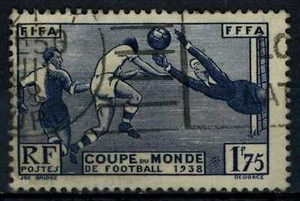 France 1938 SG#612 World Cup Football Used Cat £18 #E34303 - Picture 1 of 1