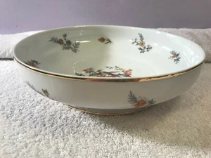 Limoges France PL Serving bowl with Tropical Birds - Picture 1 of 6