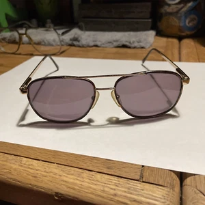 Vintage AO Safety Glasses Z87 145 Aviator Dark Shaded - Picture 1 of 9