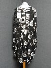 Glamorous Long Sleeve Floral Dress Black UK 16 LN029 BB 15