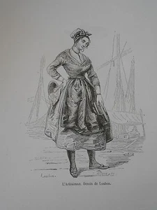 Gravure 19èm - L'Arlésienne - Imagen 1 de 1