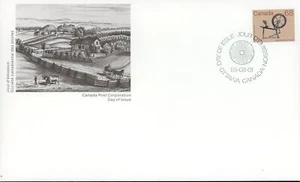 Canada FDC#933 - Spinning Wheel (1985) 68¢ - Bild 1 von 1