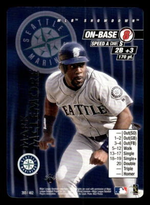 2001 MLB Showdown 1st edition #393 Mark McLemore - Image 1 of 2