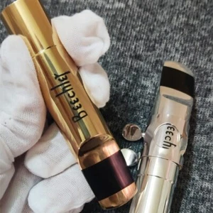 Hot Sale Alto Soprano Tenor Saxophone Metal Mouthpiece Size 56789 Sliver Plated - Picture 1 of 8