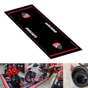 Motorcycle Garage Carpet For Ducati Motorrad Anti-slip 220x80cm Exhibition Mat - Picture 1 of 2