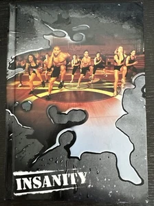 Beachbody Insanity Home Fitness Workout Complete 10 DVD BINDER BOOK Set used - Picture 1 of 7