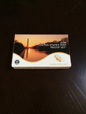2014 Proof Set unopened sealed box - Image 1 of 2