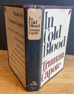 IN COLD BLOOD HC/DJ- Truman Capote - H. Wolff Book Co. 1st Edition 1965 - Picture 1 of 5