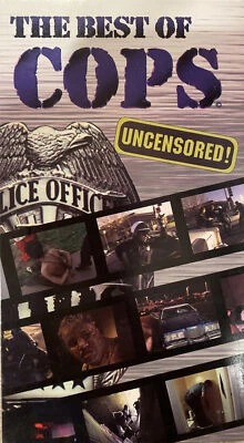 The Best Of Cops Uncensored VHS Tape Barbour Langley Video Preowned 1996 - Imagem 1 de 4