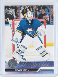 Devon Levi Buffalo Sabres 2023-24 Upper Deck 1 Young Guns #237
